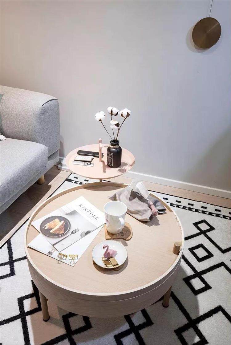 32㎡粉色1居,迷你小家,样样俱全