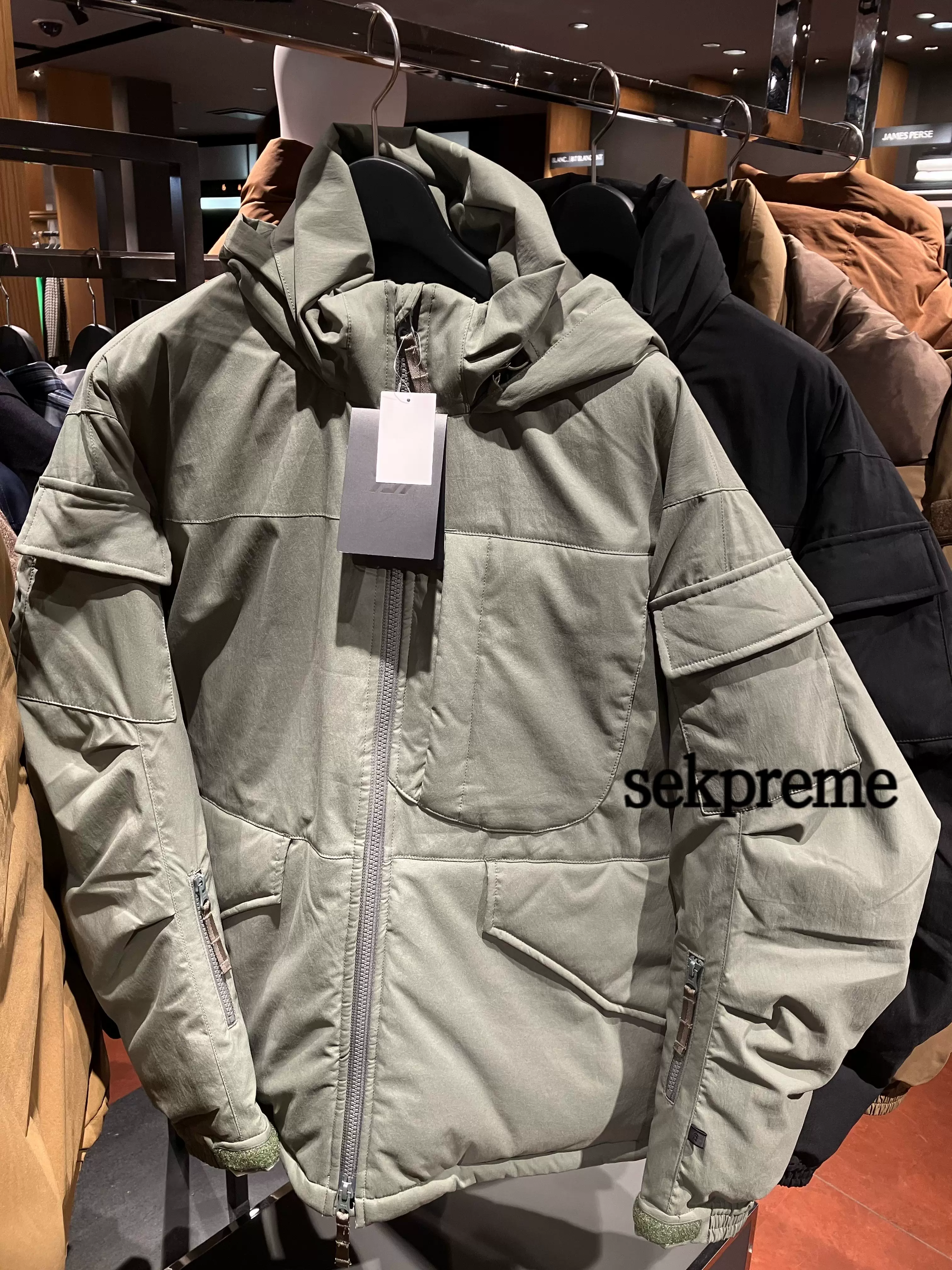 sekpreme daiwa pier39 TECH PADDING MIL JACKET 棉服机能夹克-Taobao 