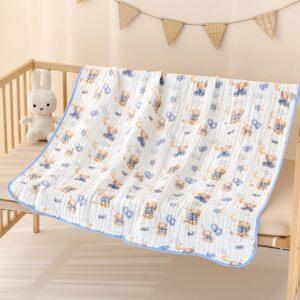 
Carefully selected high-density gauze baby bath towel, pure cotton six-layer newborn baby towel quilt, newborn baby bath towel