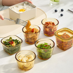 Pickle Jar, Sealed Jar, Food-Grade Glass, High Borosilicate Pickle Jar, Chili Sauce Small Fresh-Keeping Mini Special-Purpose Household Use