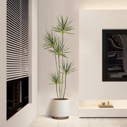 Light Luxury Artificial Green Plant, Philodendron, Living Room Decorative Potted Plant, Artificial Flower, Dragon Blood Tree, Indoor Floor-Standing Ornament