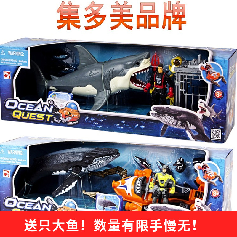 Animal Planet Megalodon Toy Shark Week Diver With Megalodon Play