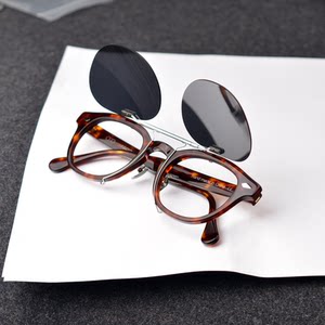 
Customized sunglasses clip Japanese-style flip-up polarized sunglasses rack ultra-light driving sunglasses hanging plate 504