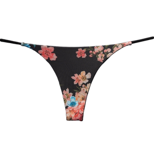 2 pairs of sexy thongs for women, national trendy girls, low waist underwear, transparent thin temptation, thin belt, a thread T-trouser
