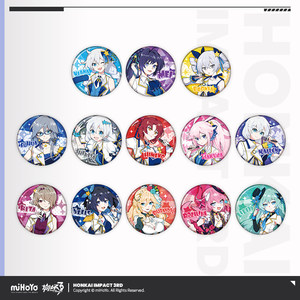 
[MiHoYo/Honkai Impact 3] Anniversary Return Valkyrie Idol Series Tinplate Badge miHoYo