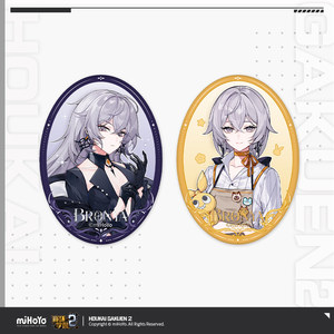 
[MiHoYo/Honkai Academy 2]Double-Sided Life Series Tinplate Badge miHoYo