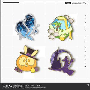 
[Mihayou/Undefined Event Book] Collection Series The First Bullet of Memorial Metal Badge MiHoYo