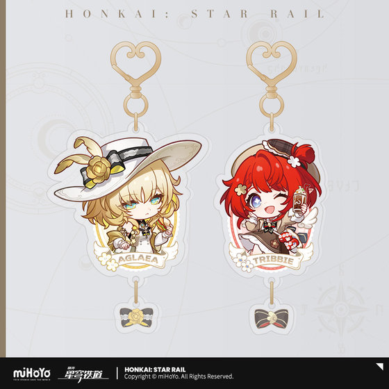 
[MiHoYo/Honkai: Star Dome Railway] Train Travel Series Q version acrylic pendant miHoYo