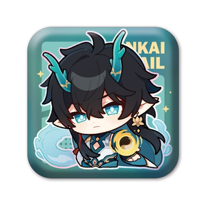 [Mihayou/Break: Star Dome Railway] Pam Exhibition Hall series square badge mihoyo