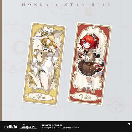 
[MiHoYo/Honkai: Star Rail] Train Travel Series Laser Collectible Cards miHoYo