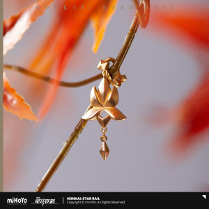 [Mihayou/Benghuai: Xingqiong Railway] Danheng Drinking Moon Theme Impression Series Water Lotus Ear Clips miHoYo