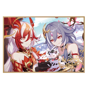 [Mihayou/Benghuai 3] Birthday greeting series PET color paper Brionia Fuhua miHoYo
