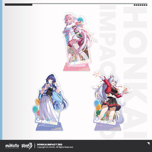
[MiHoYo/Honkai Impact 3] 9th Anniversary Series Acrylic Stand Kiana Alicia miHoYo