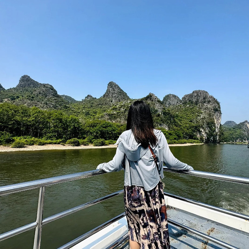 桂林旅游二日游漓江阳朔三四星游船遇龙河竹筏银子岩2天1晚跟团游