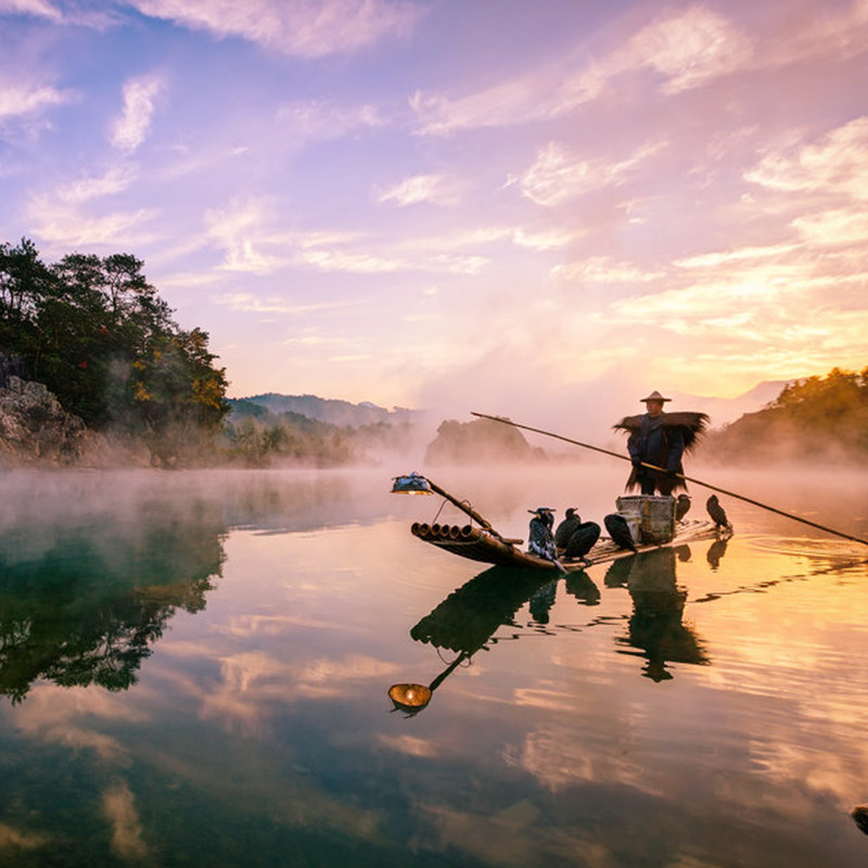 8人小团 桂林旅游龙脊梯田阳朔漓江三四星游船遇龙河4天3晚四日游