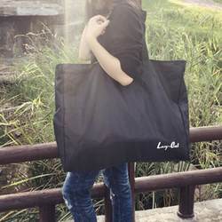 Shopping Bag Oxford Canvas Women's Korean Style Extra Large Tote Bag with Large Capacity Supermarket Eco-Friendly Grocery Bag Travel Student