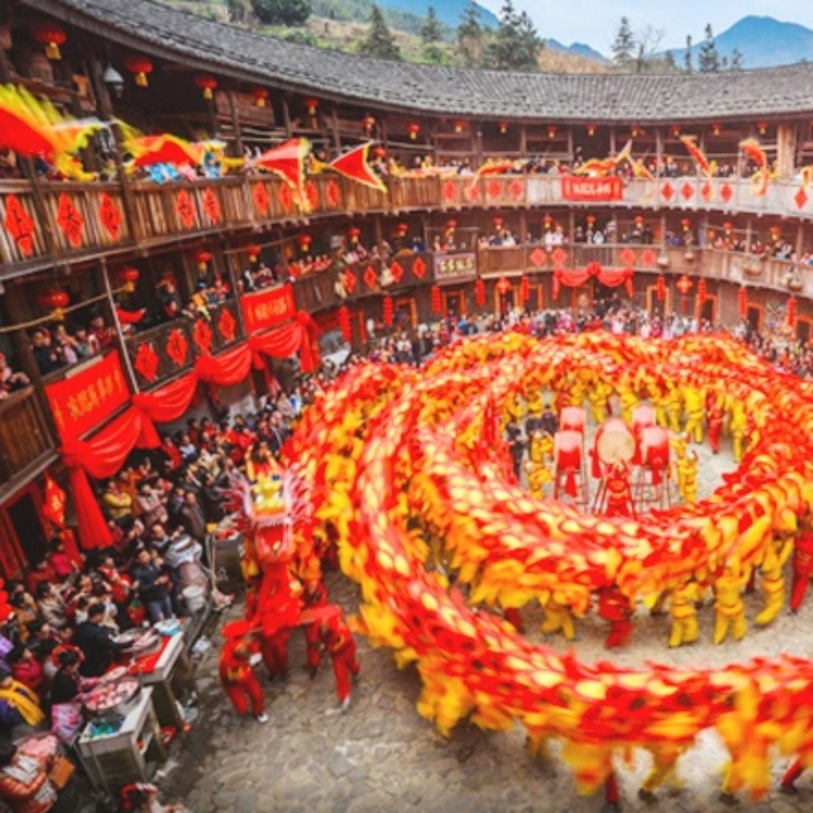 厦门漳州旅游4天3晚云水谣土楼鼓浪屿菽庄花园日光岩最美转角