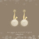 Original design Christmas bunny ears New Year hair ball earrings suitable for New Year earrings without piercing gentle ear stud earrings for women