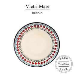 Vietri Mare Tableware Set Ceramic Polka Dot Soup Bowl European Style Dish Plate Housewarming Bowl Plate Dish丨Keen