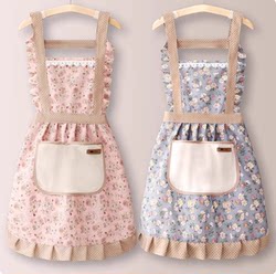 Apron with Long Sleeves, Pure Cotton, for Kitchen Use, Cooking, Trendy Smock for Women, 2025 New Style, Fashionable and Stylish, Autumn and Winter Workwear