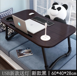 Small Table for Home Use, Foldable Laptop Desk for Use on the Bed, Student Dormitory Essential, Bay Window Table