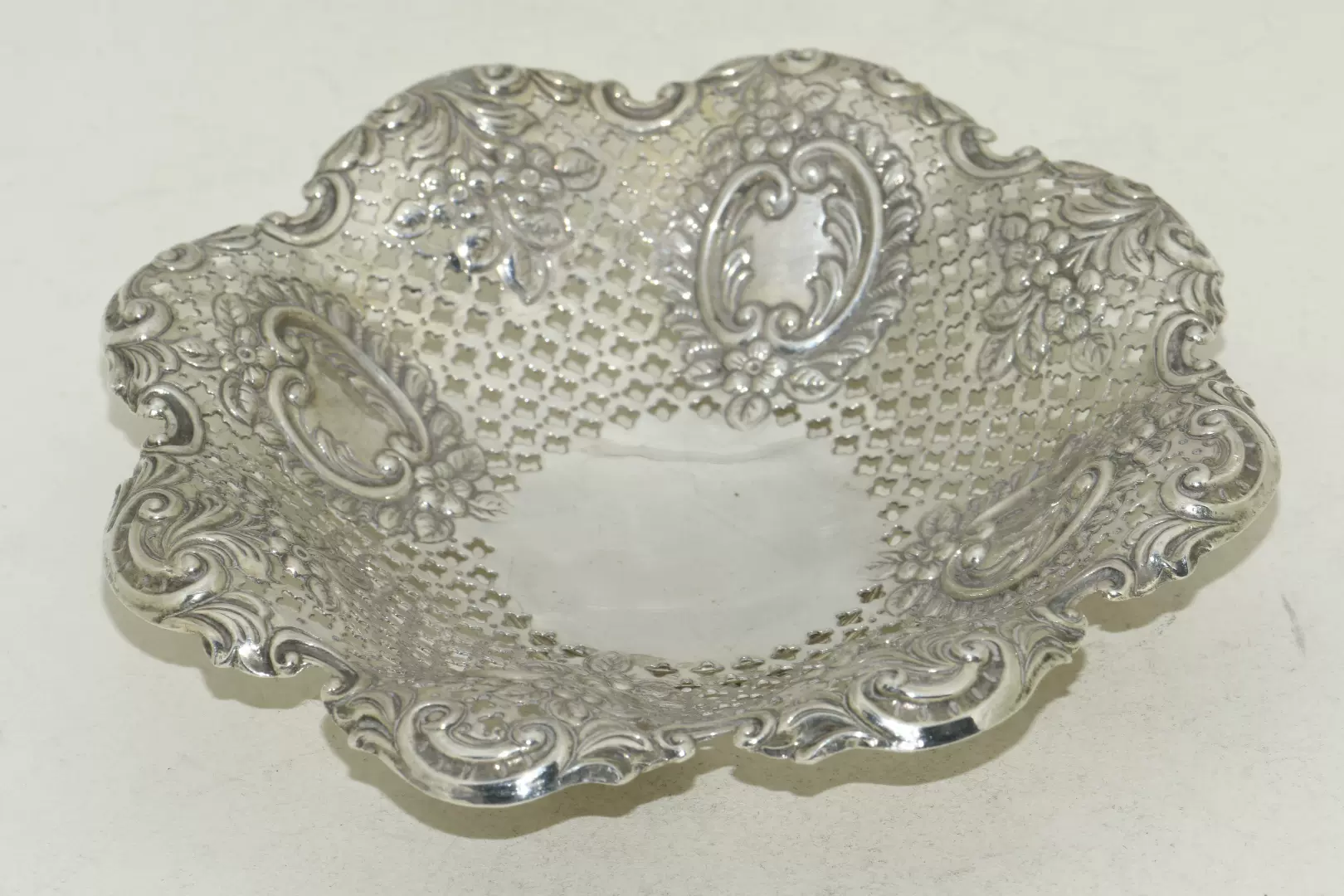 中国 銀製硯 烏銀 古董品？！