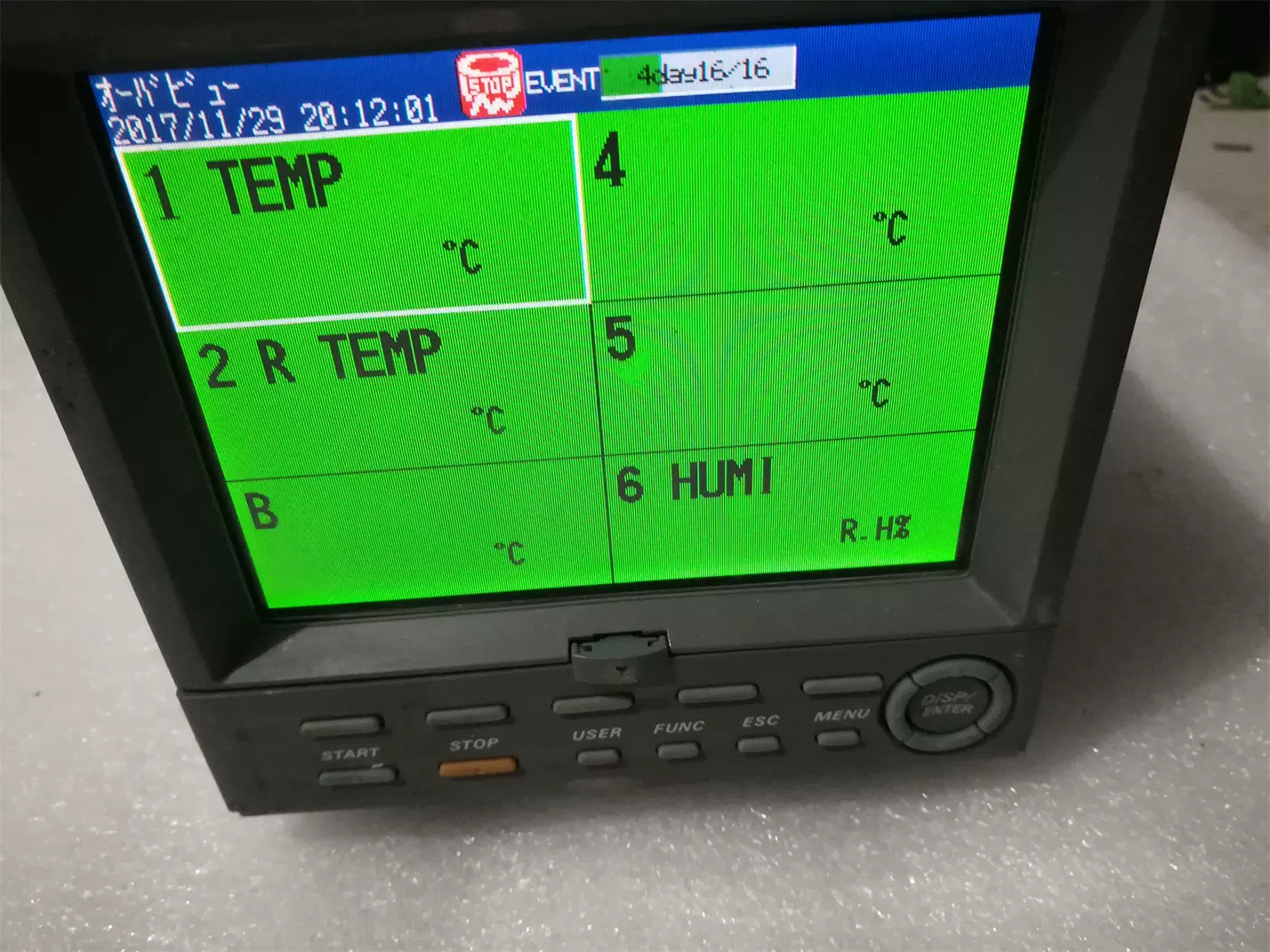 A二手日本横河YOKOGAWA FX106-4-1 无纸记录仪实物图片-Taobao