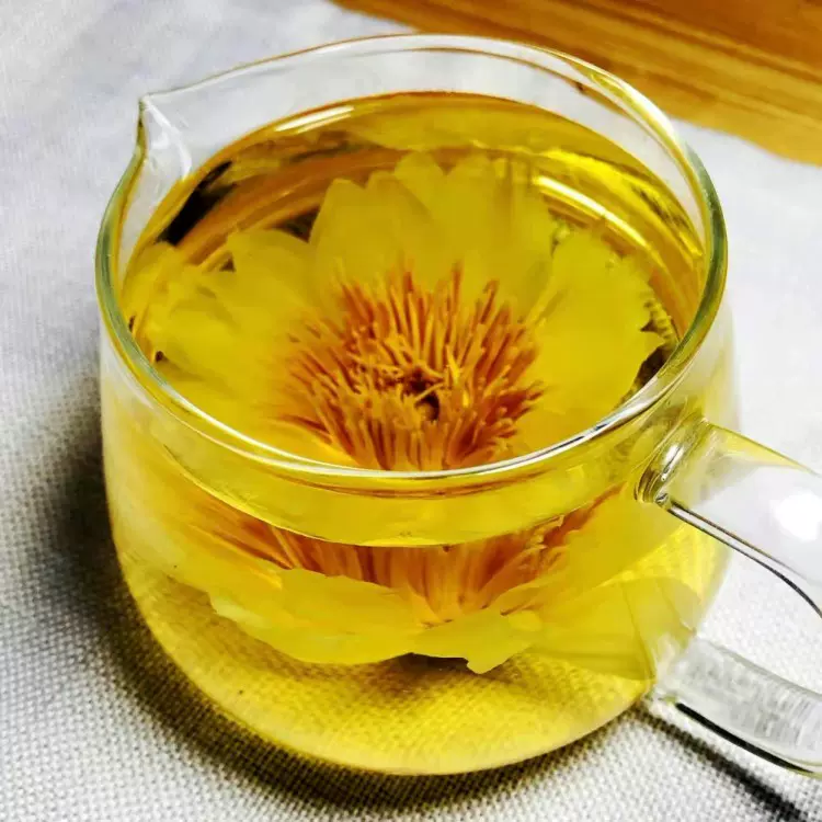 台湾香水莲花茶中花观音金莲花茶九品香莲茶蓝莲花