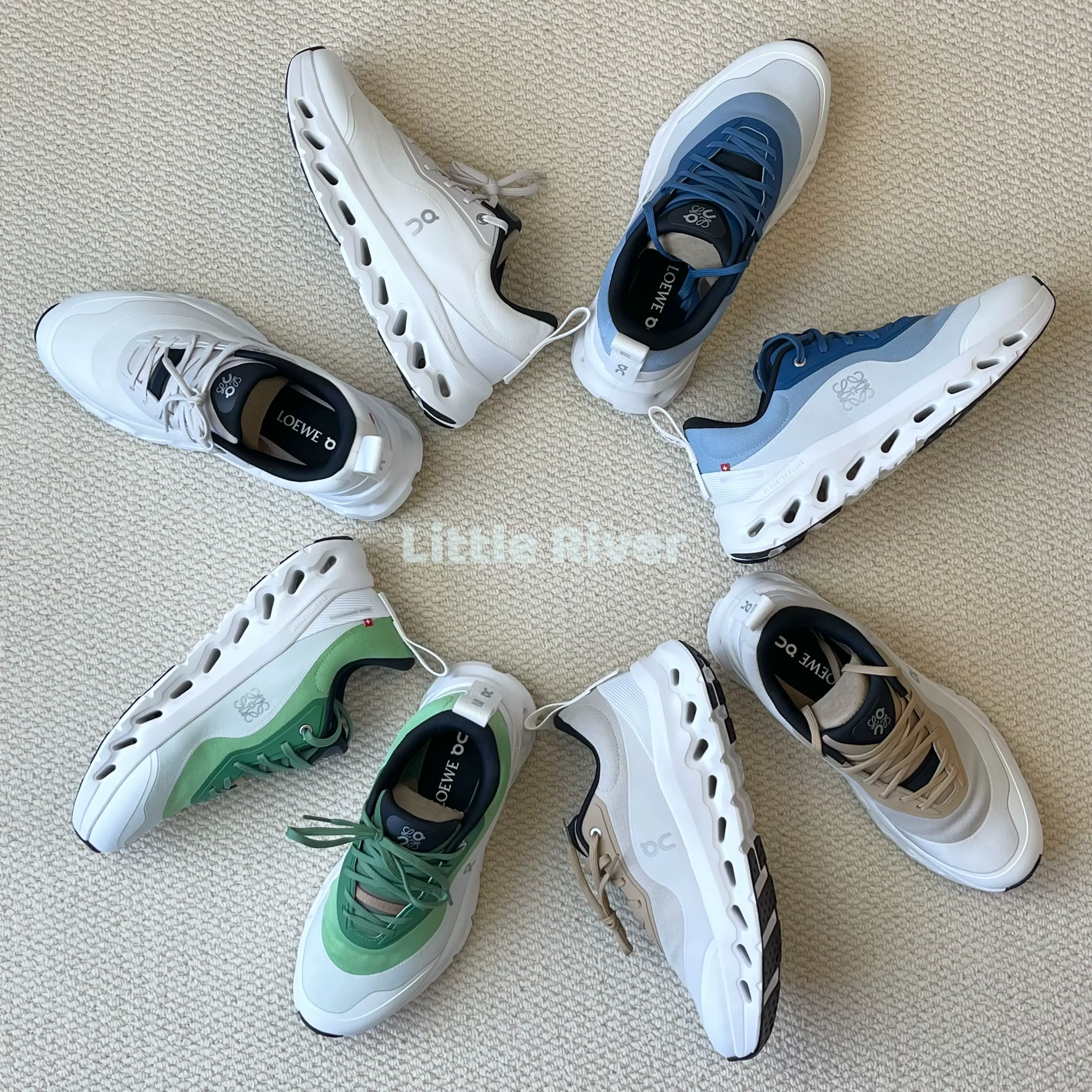 現貨ON x LOEWE 昂跑CLOUDTILT 2.0 SNEAKER 聯名運動跑鞋24SS