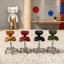 Beauty Stool, Beauty Salon Special Hairstylist Large Work Stool, Barber Shop Hairdressing Shop Large Work Chair Pulley Hairdressing Stool