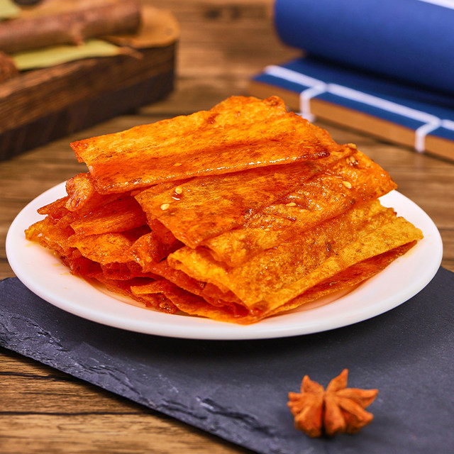 Prince Bubble Hunan Pingjiang specialty spicy dried tofu, hand-shred ...