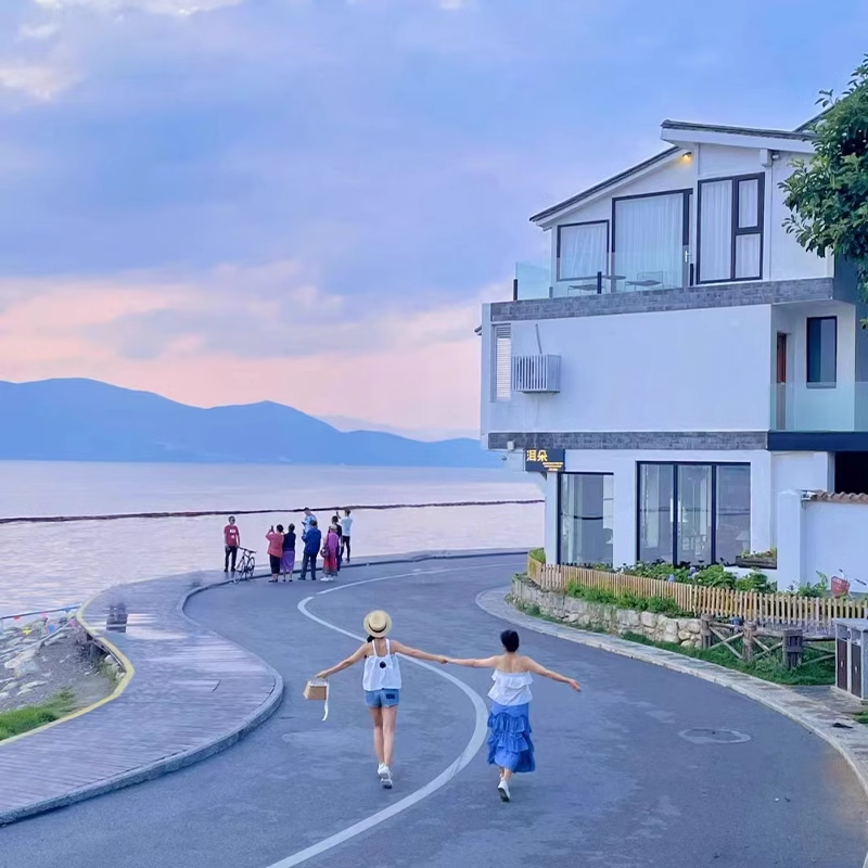 云南大理双廊洱海吉普敞篷车环海旅拍一日游2-4人纯玩小团旅游