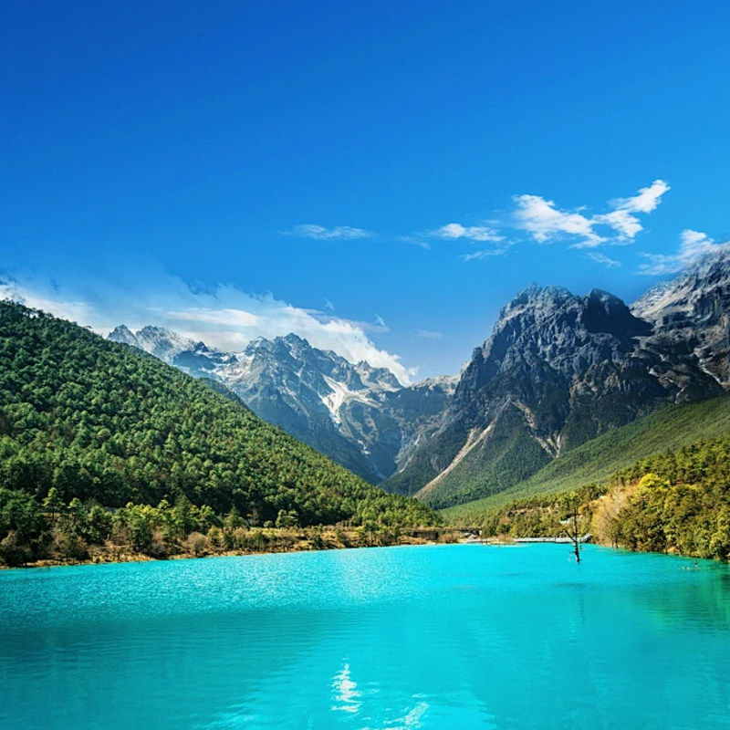 云南旅游丽江大理7天6晚4钻住宿香格里拉泸沽湖15人纯玩团含机票