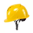 Công trường xây dựng mũ bảo hiểm an toàn thoáng khí cho nam giới Kỹ thuật xây dựng phong cách châu Âu tiêu chuẩn quốc gia xây dựng mũ bảo hiểm công nhân làm dày bằng sợi thủy tinh tùy chỉnh