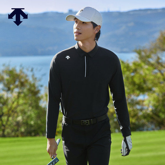 
DESCENTEGOLF Desante Golf men's PRO series long-sleeved POLO shirt early spring new product