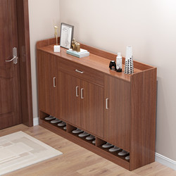 Wooden Shoe Cabinet for Living Room, Home Entryway, Multi-Layer Shoe Rack, Economical Dormitory Storage Cabinet, Storage Shelf