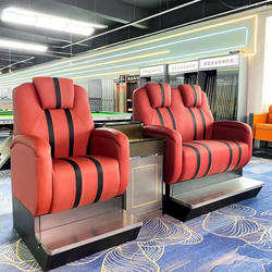 Super Car Style Billiards Sofa, High-End Billiards Hall Special Viewing Chair, Viewing Booth, Leisure Double Billiards Room Chair
