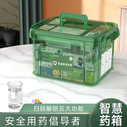 Multi-layer medicine box home decoration smart medicine box