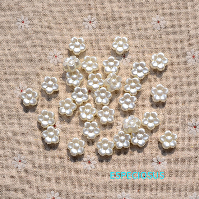 DIY jewelry accessories imitation pearl high-gloss ABS beige handmade ...