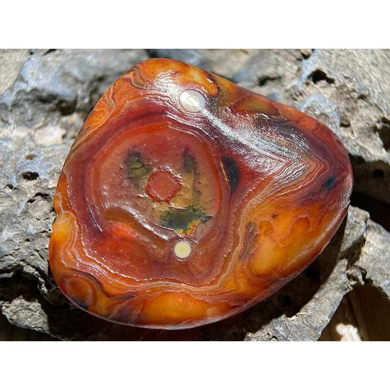 原鉱幸運多宝外蒙瑪瑙筋脈千層天眼石羊眼 神の眼 第三の眼 龍眼天珠 素敵な逸品 原鉱幸運多宝外蒙瑪瑙筋脈千層天眼石羊眼 神の眼 第三の眼 龍眼天珠