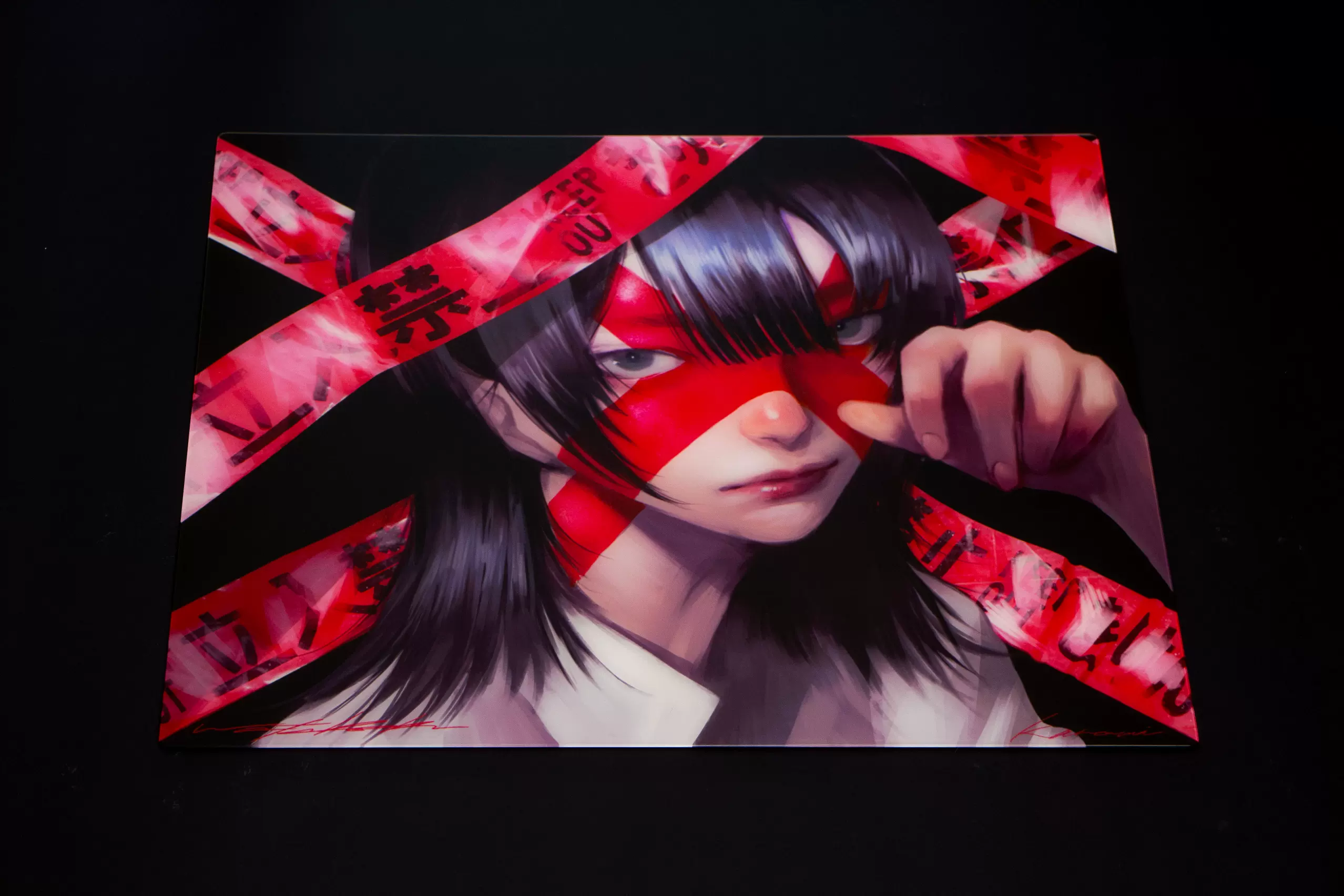 AbyssGaming 赤骸 マウスパッド 490mm×420mm