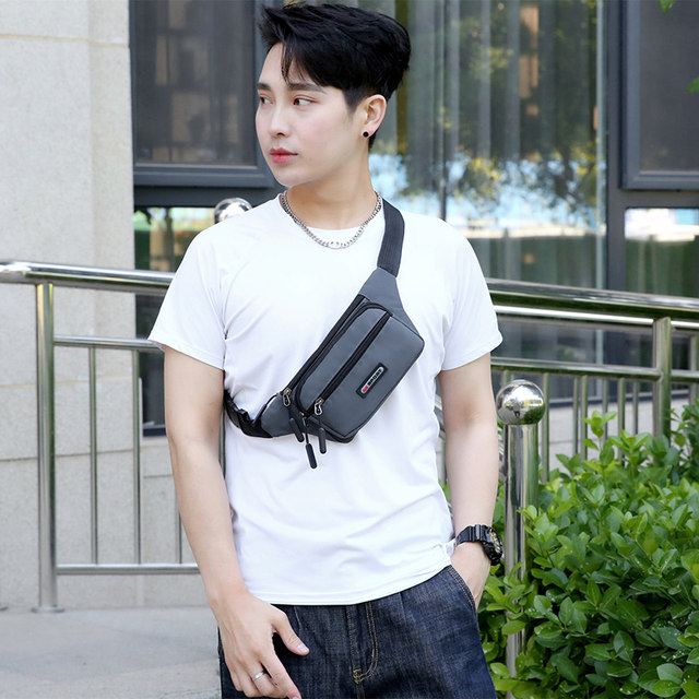 Mobile phone waist bag men's work site with multi-functional large ...