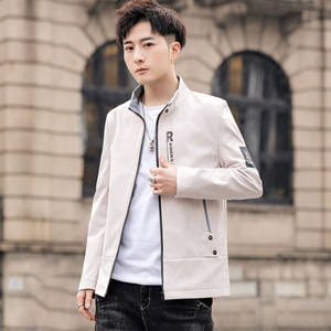 
Men's stand-up collar jackets, spring and autumn casual, versatile outer clothes, youth trendy spring jackets, men's thin coats