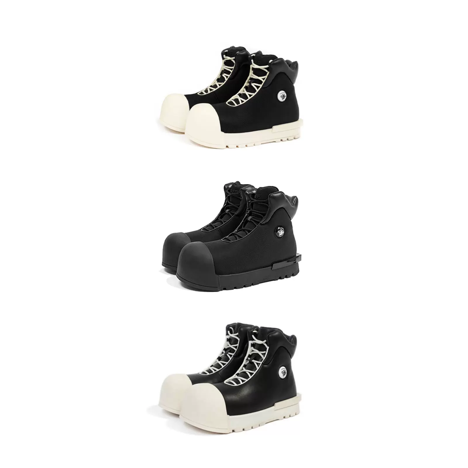 FVVO & ROCKSTA 高邦厚底靴THICK SOLED HIGH TOP BOOTS-Taobao