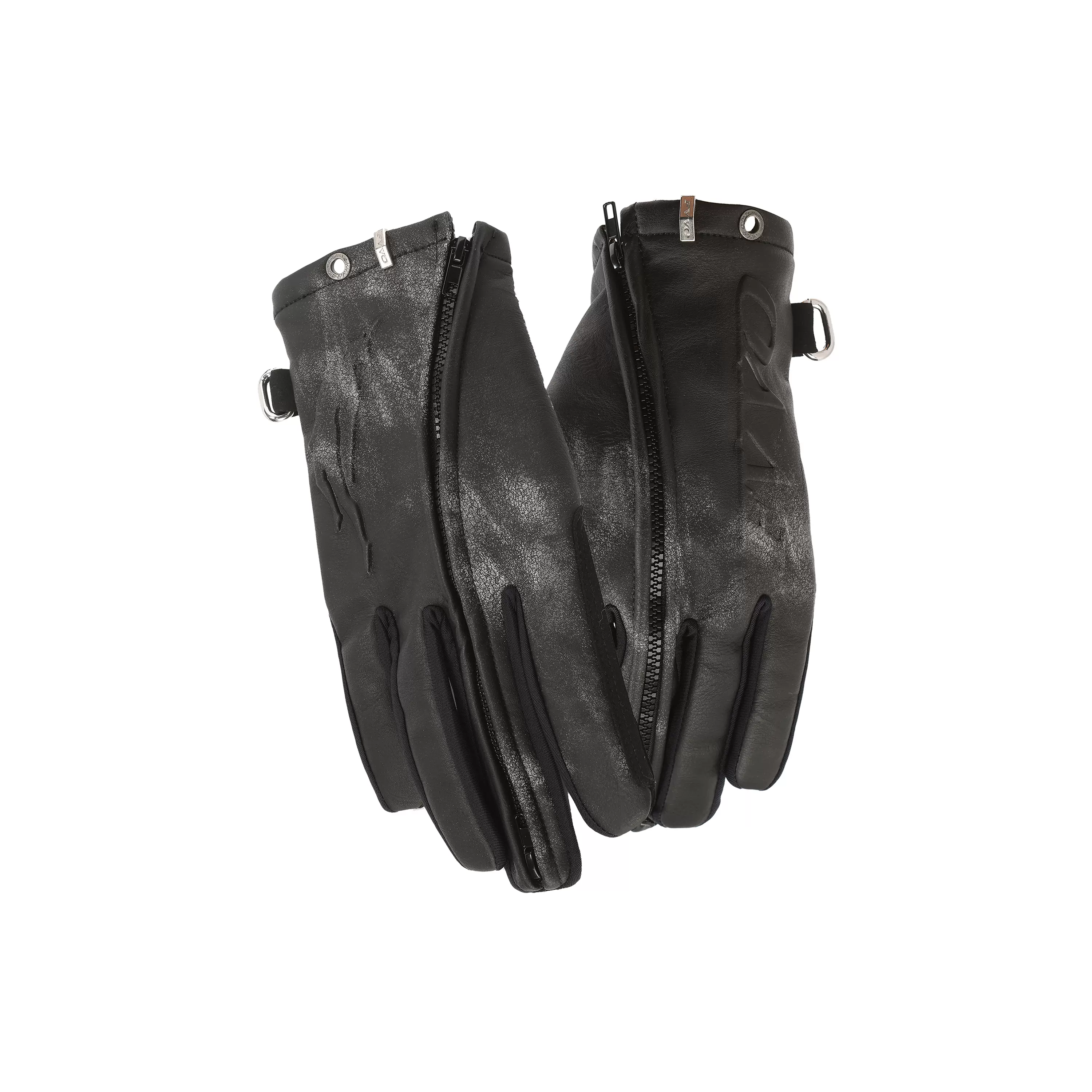 FVVO Zippered くさかっ leather gloves