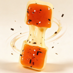 Trendy Stress-Relief Squishy Toy, Stretchy Rice Cake Squishy Toy, Fun Realistic-Shaped Toy for Easy Stress Relief