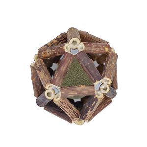 Cat toy, cat mint ball self -relieve stuffy wooden 蓼 grinding teeth, kittens, bite toys teasing cat stick supplies