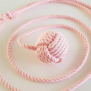 
New multi-color cotton rope knot ball, bite-resistant and boredom-relieving toy, cat ball, dog teething ball, Amazon