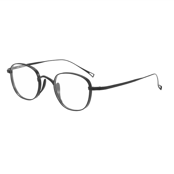 
Highly myopic men's glasses can be equipped with anti-blue light ultra-light pure titanium glasses frames small-frame glasses frames for women