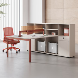 Staff Desk and Chair 46-Person Deck Financial Desk Staff Station Simple Modern Office Desk and Chair Combination